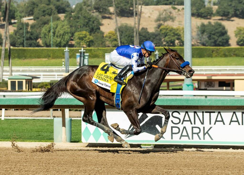 Tenma wins the Las Virgenes (Benoit Photo)