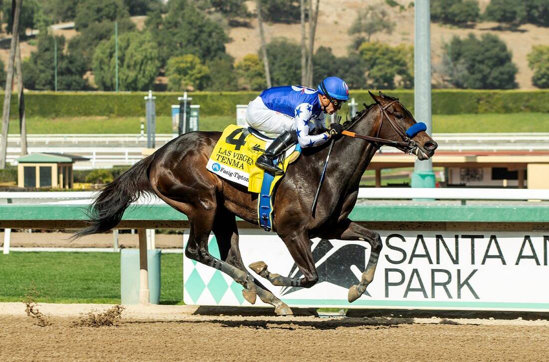 Tenma wins the Las Virgenes (Benoit Photo)